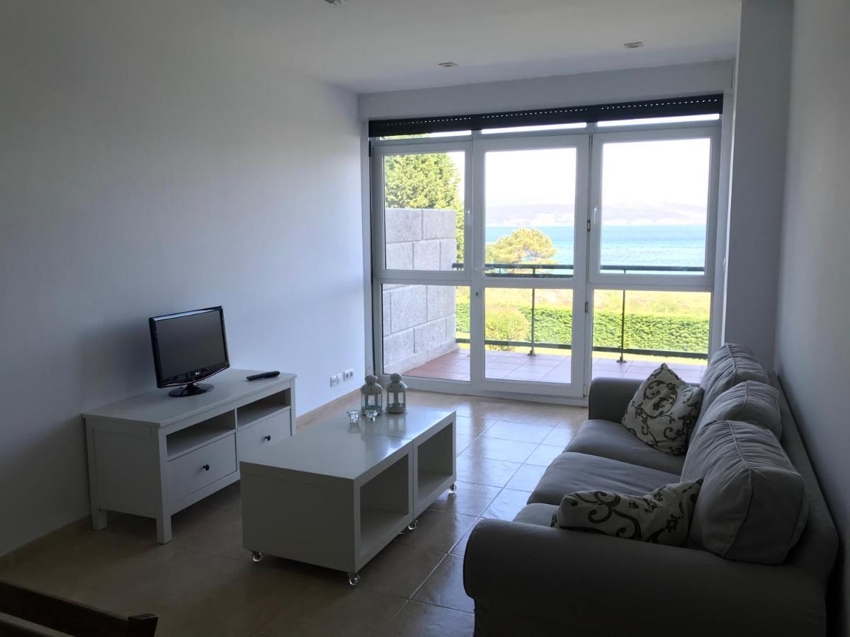 Apartamento Con Terraza Primera Linea De Playa Finisterre Εξωτερικό φωτογραφία